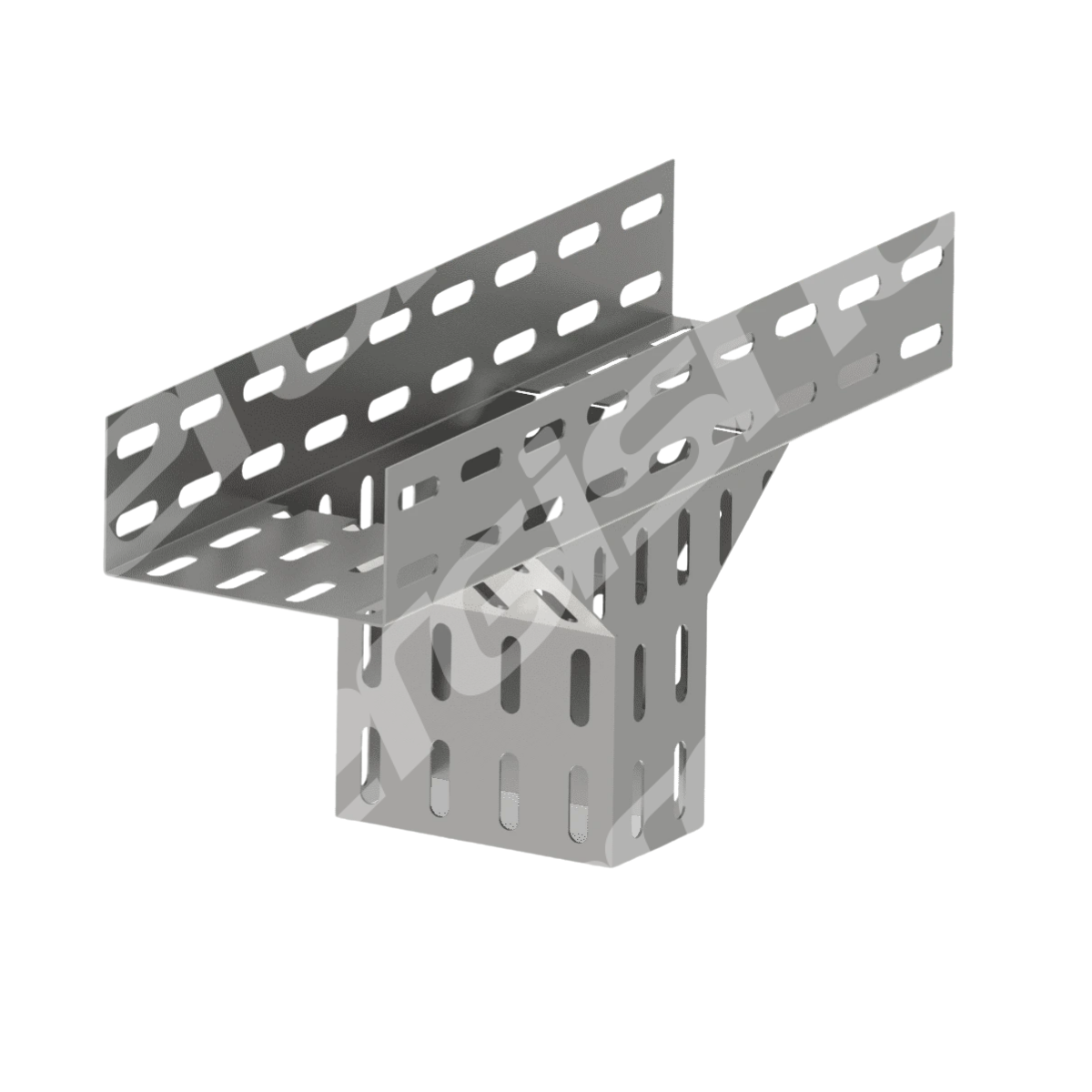 TEE VERT DESC ELETROCALHA PERF 100X100MM S/TAMPA