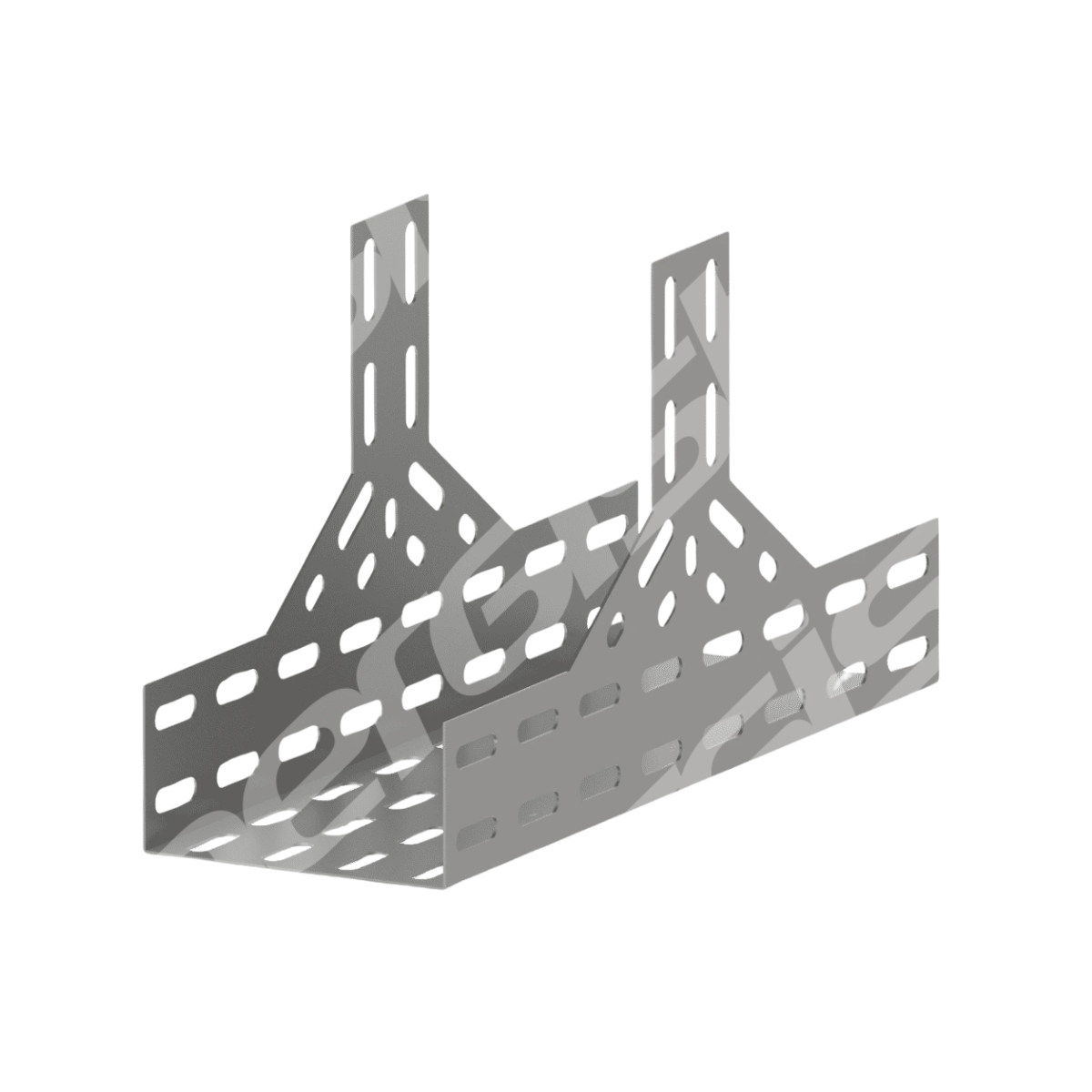 TEE VERT SUB ELETROCALHA PERF 100X50MM S/TAMPA
